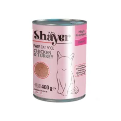 Shayer Pate Cat Food Chicken &amp; Turkey