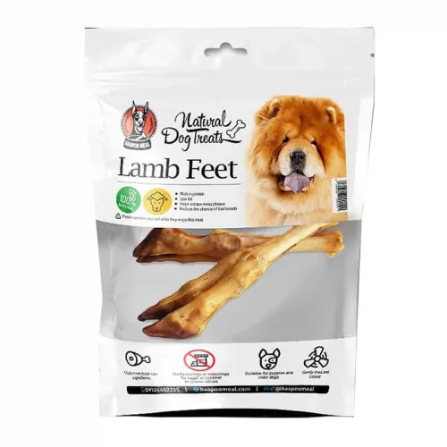 Hapoo Meal Natural Dog Treat With Lamb Feet