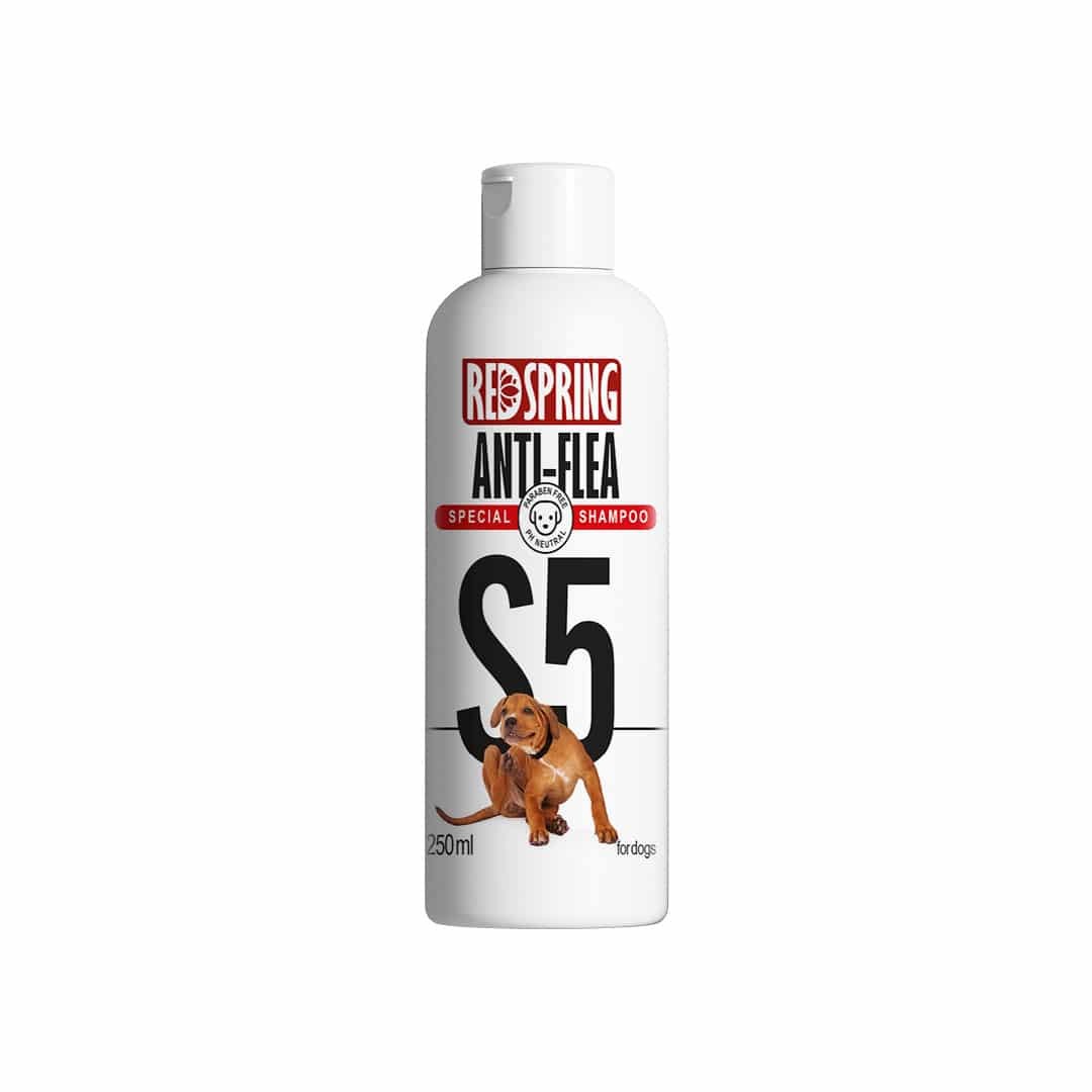 Red Spring Shampoo Anti-Flea Dog