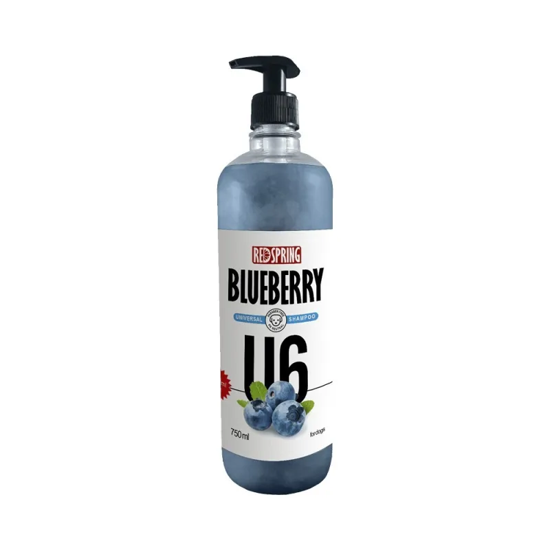 Red Spring Dog Shampoo With Blueberry Extract