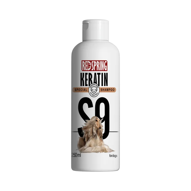 Red Spring Shampoo Dog With Keratin Extract