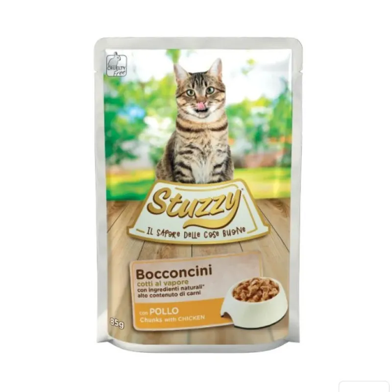 Stuzzy Puch Adult Wet Cat Food With Chicken Flavor