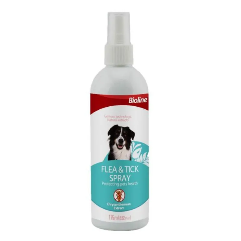 Bioline Dog Anti Flea &amp; Tick Spray 