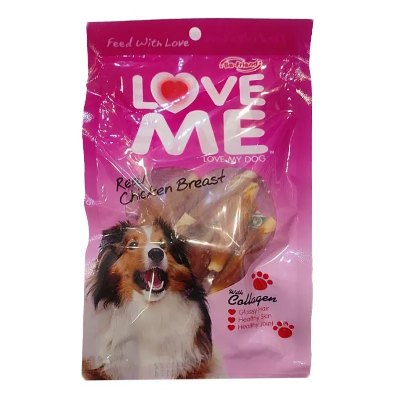 Love Me Short Stick Dog Treat With Chicken Flavor