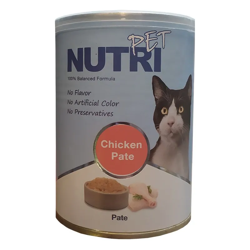 Nutripet Pate Canned Adult Wet Cat Food With Chicken Flavor