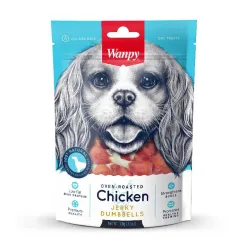 Wanpy Jerky Dumbbells Dog Treat With Chicken Flavor