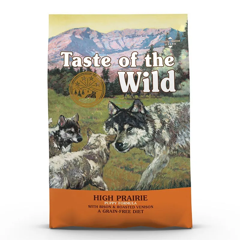 Taste Of The Wild High Prairie Puppy Dry Food With Roasted Bison And Venison