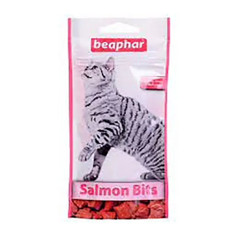 Beaphar Cat Anti Hairball Treat With Salmon Fish Flavor