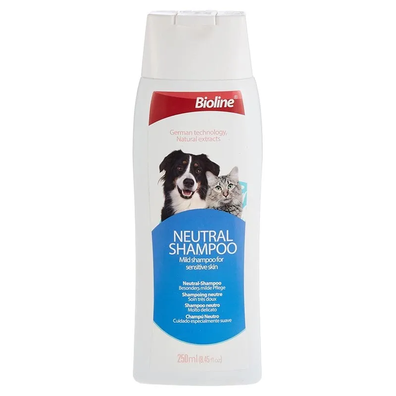 Bioline Dog &amp; Cat Natural Shampoo 