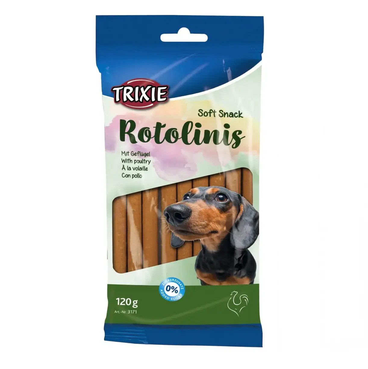 Trixie Rotolinis Soft Stick Dog Treat With Poultry 