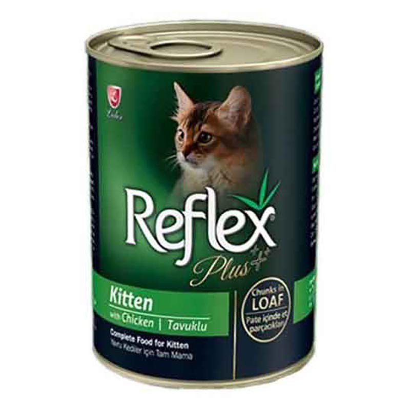 Reflex Plus Canned Kitten Wet Food With Chicken 