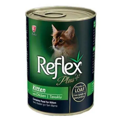 Reflex Plus Canned Kitten Wet Food With Chicken 