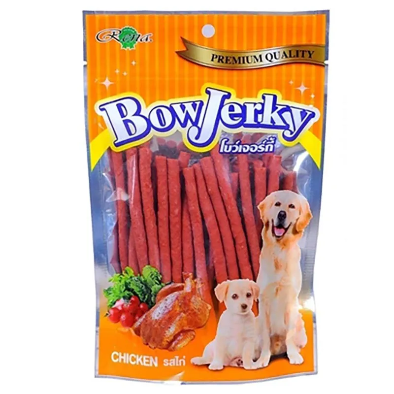 BowJerky Dog Stick Treat With Chicken Flavor