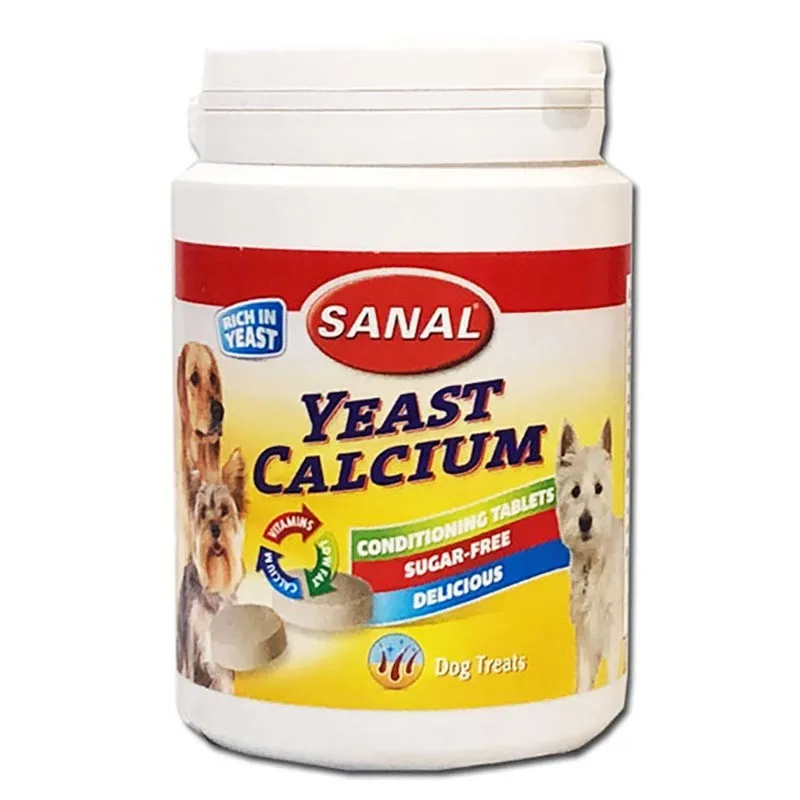 Sanal Dog Yeast &amp; Calcium Tablets