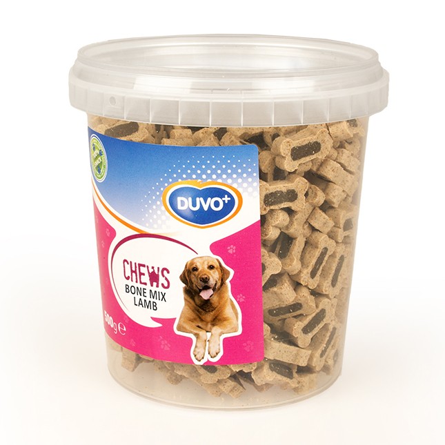 Duvo Plus Chews Bone Dog Treat With Lamb Flavor