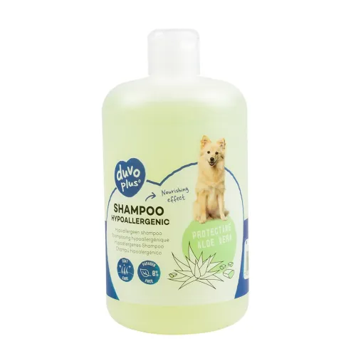 Duvo Plus Hypoallergenic Dog Shampoo With Aloevera Smell