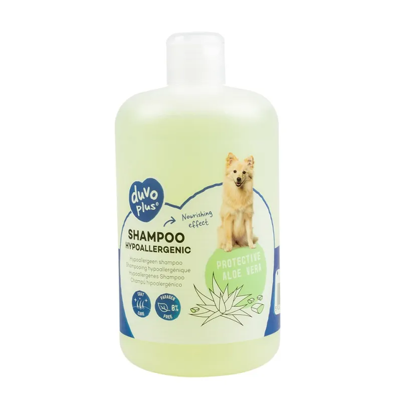 Duvo Plus Hypoallergenic Dog Shampoo With Aloevera Smell