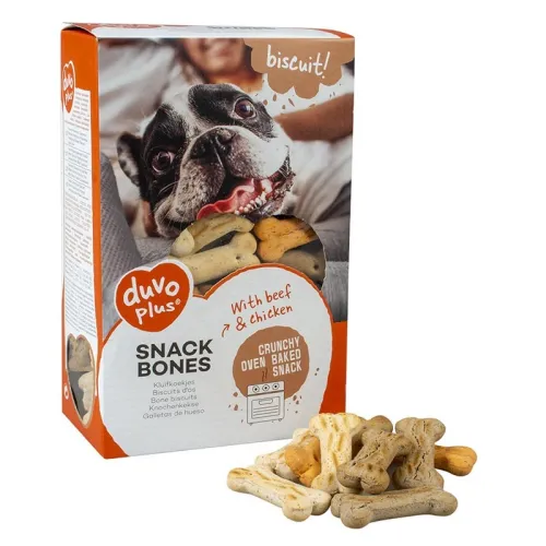  Duvoplus Dog Biscuit Treat With Chicken &amp; Beef Flavor