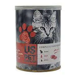 Us Pet Canned Adult Wet Cat Food With Calf Flavor