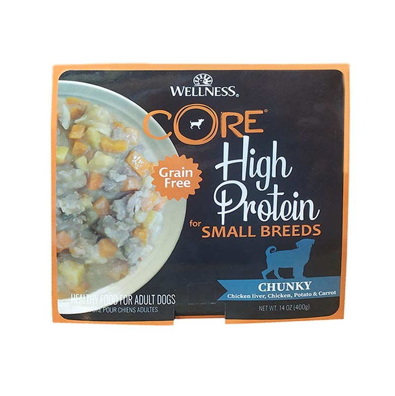 Wellness Core Small Breed Dog Food With Chicken Liver ، Chicken ، Potato &amp; Carrot Flavor