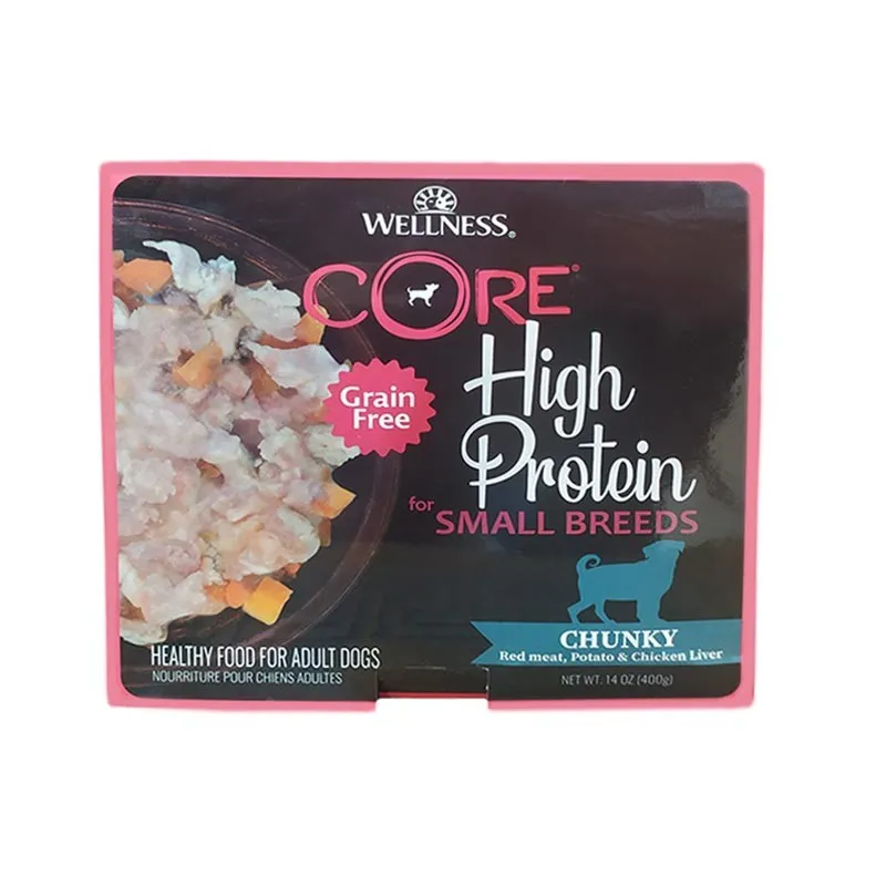 Wellness Core Small Breed Dog Food With Chicken Liver ، Potato &amp; Read Meat Flavor