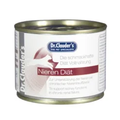 Dr.Clauder's Kidney Diat Canned Adult Wet Cat Food With Poultry ، Beef &amp; Rice Flavor