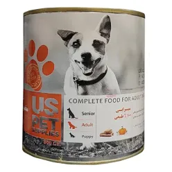 Us Pet Canned Adult Wet Dog Food With Tripe Flavor