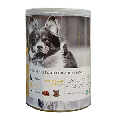 Us Pet Canned Adult Wet Dog Food With Chicken &amp; Rice Flavor