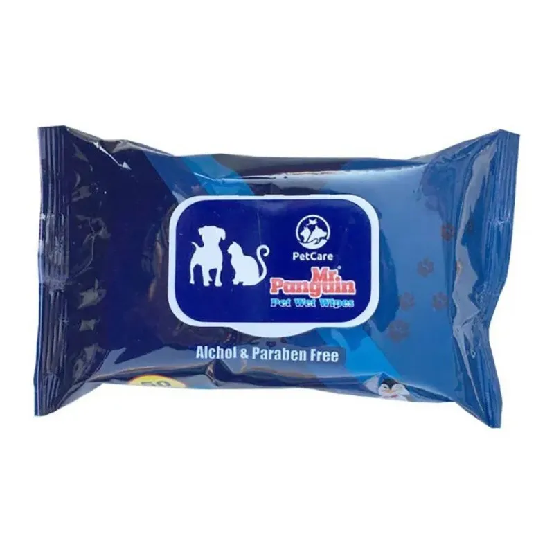 Mr.Panguin Dog &amp; Cat Pocket Wet Wipes