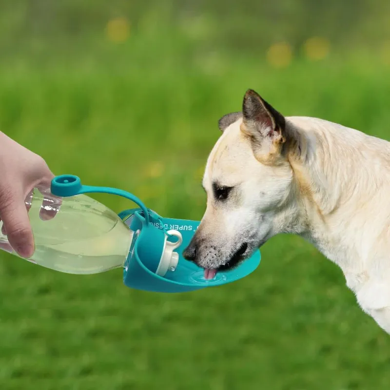 Super Design Leaf Travel Dog Bottle 