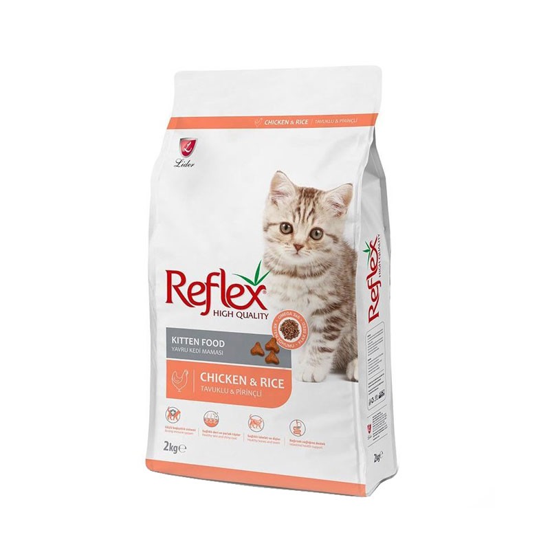  Reflex Kitten Dry Food With Chicken &amp; Rice