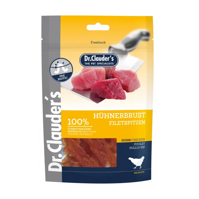 Dr.Clauders Pre-Biotic Dog Treat With Chicken Fillet