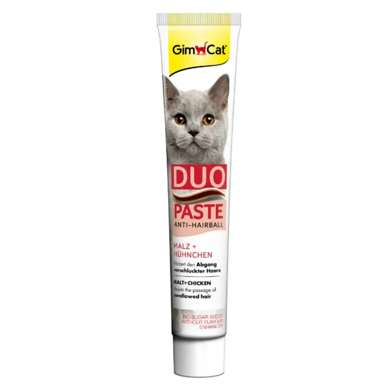 Gimcat Anti-Hairball Duo Paste With Chicken