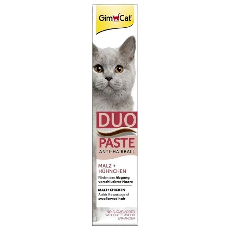 Gimcat Anti-Hairball Duo Paste With Chicken