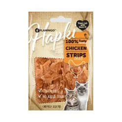 Flamingo Cat Strips Treat With Chicken Flavor