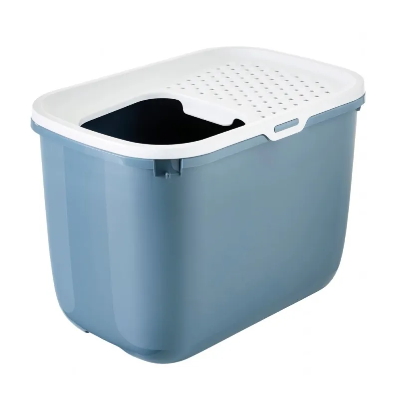 Savic Cat Toilet - HOP IN - Blue Colour