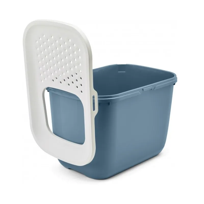 Savic Cat Toilet - HOP IN - Blue Colour