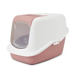 Savic Cat Toilet - NESTOR - Ash Rose Colour