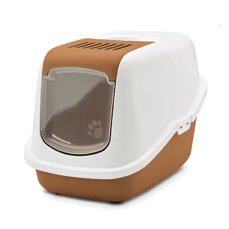 Savic Cat Toilet - NESTOR - Nordic Brown Colour