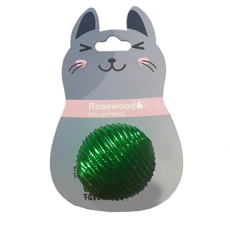 Rosewood Cat Toy _ Shiny Ball