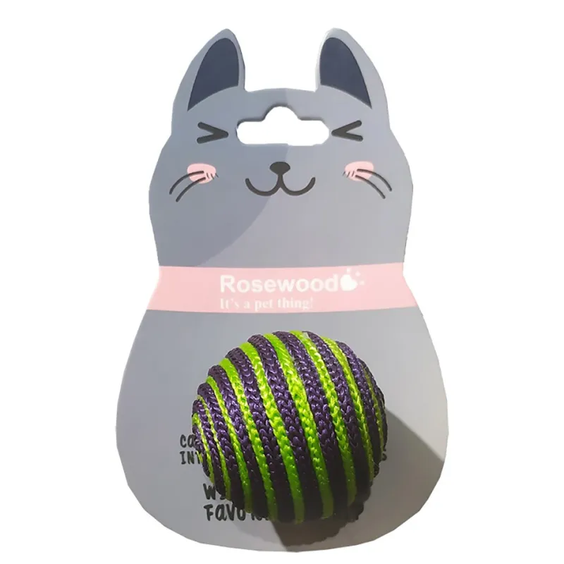 Rosewood Cat Toy _ Texture Ball