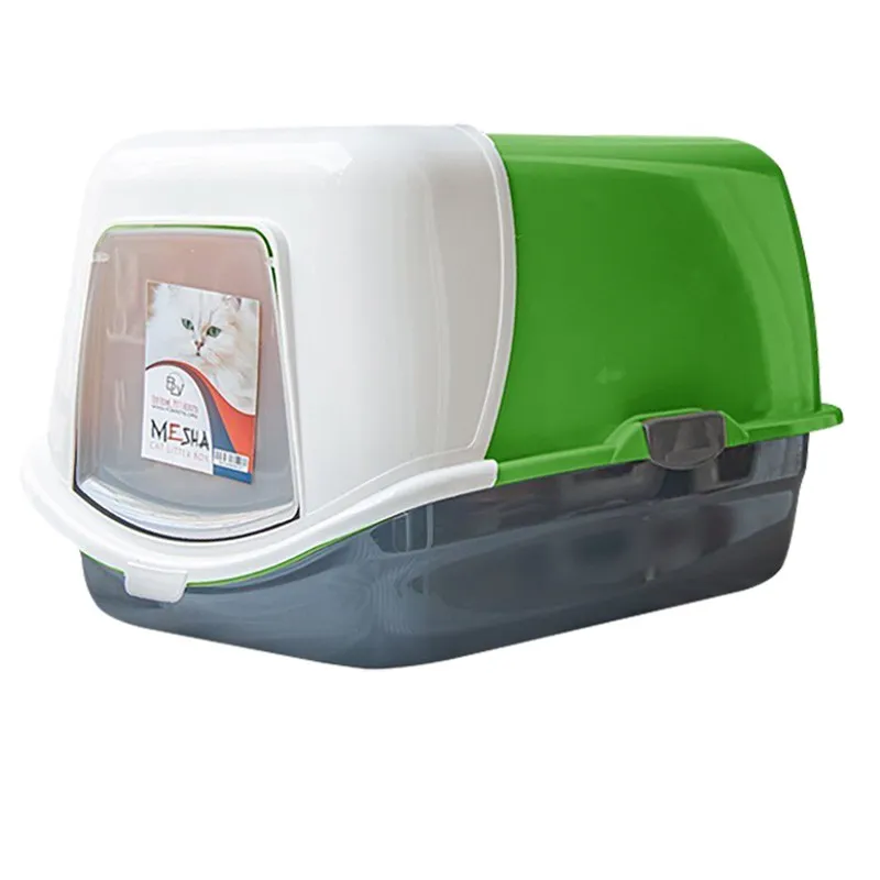 Happy Pet Cat Litter Tray with Scope Mesha Model
