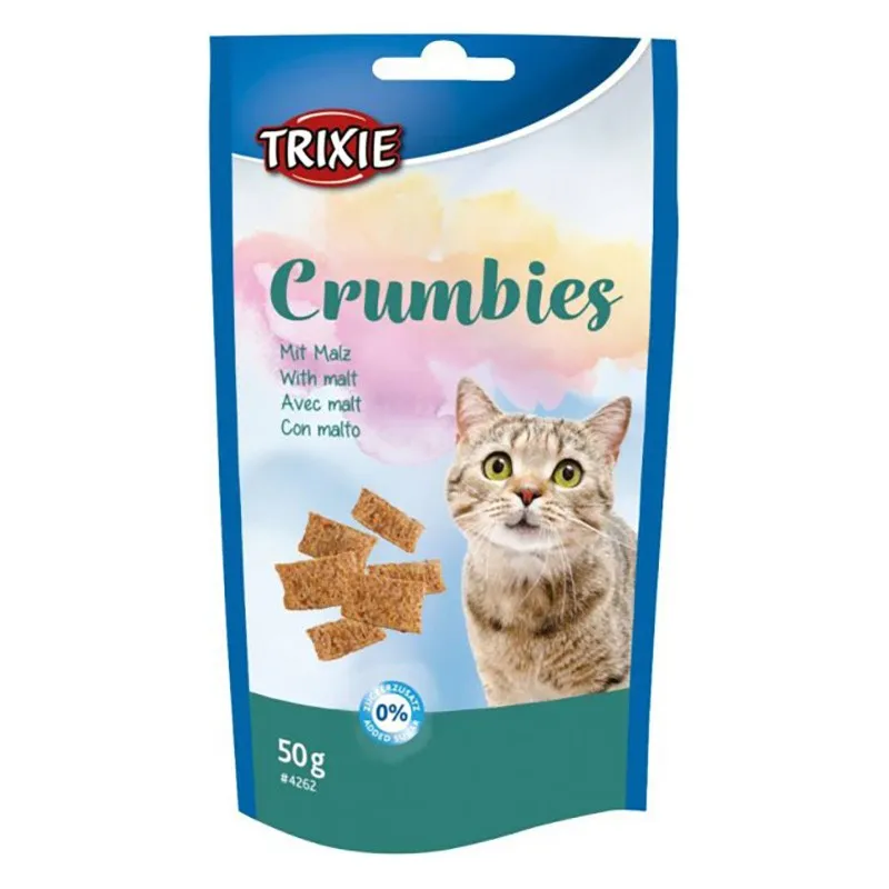 Trixie Cat Crumbies Treat With Malt Flavor