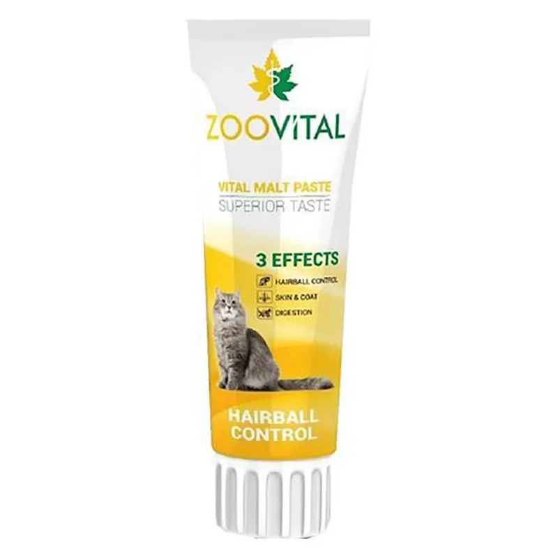 Zoovital Cat 3 Effects Anti Hairball Paste 