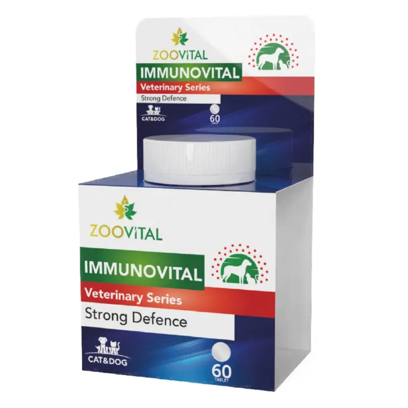 Zoovital Immunovital Cat &amp; Dog Tablets