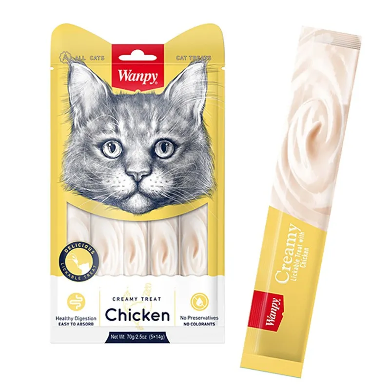 Wanpy Cat Cream Treat Pack