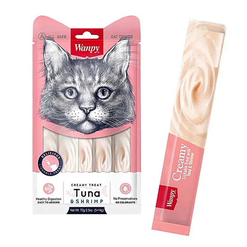 Wanpy Cat Cream Treat Pack