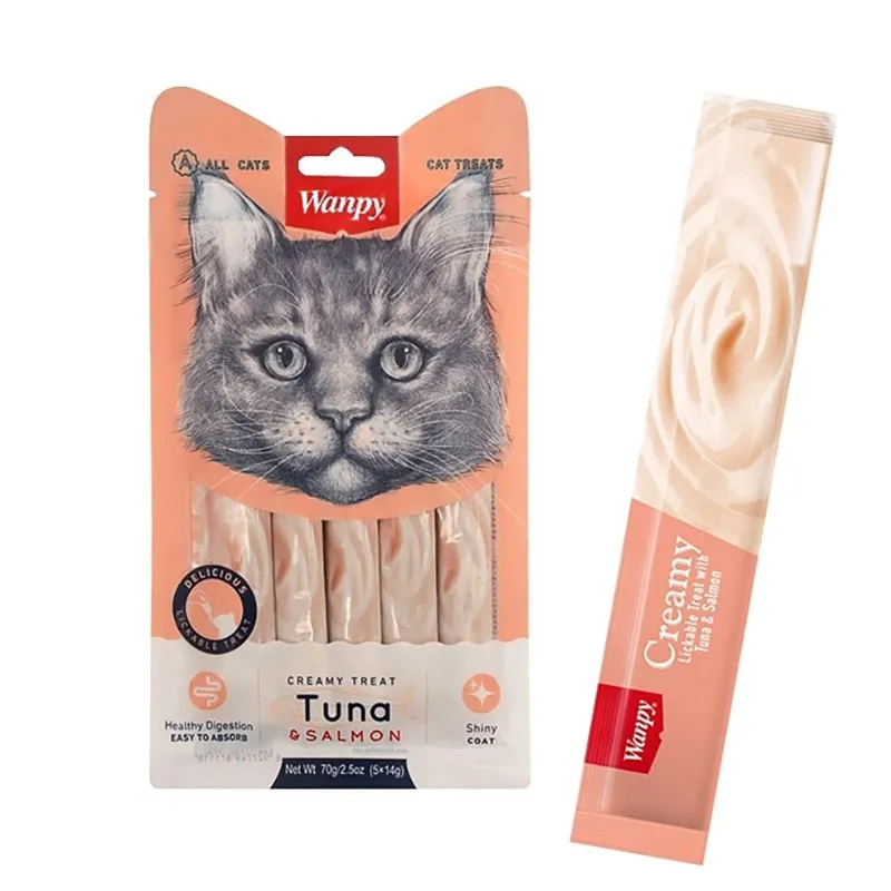 Wanpy Cat Cream Treat Pack