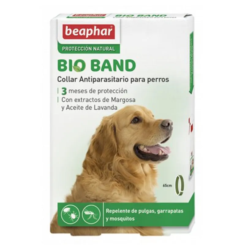 Beaphar Bio Collar for Dogs - Repels fleas and ticks