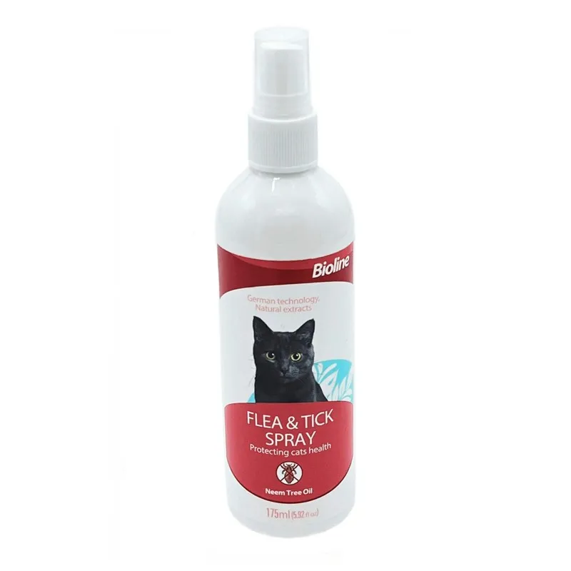 Bioline Anti flea &amp; Tick Spray For Cats